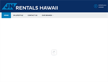 Tablet Screenshot of jnrentalshawaii.com